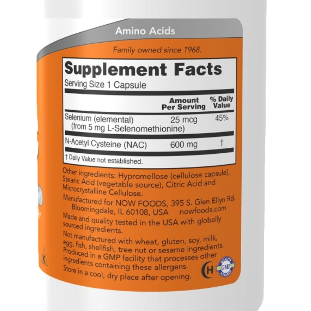 NAC 600mg / 100vcap / 100serv