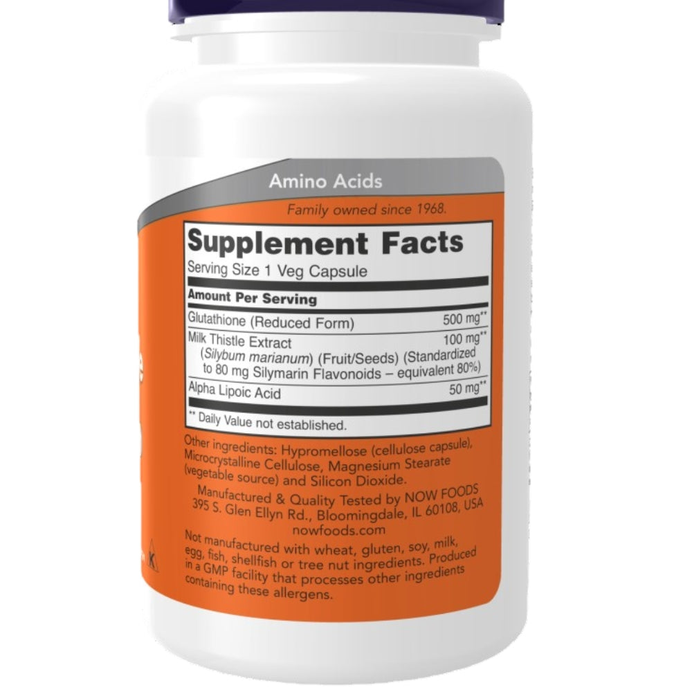 Glutatión 500mg  60 Vcap / 60 Serv