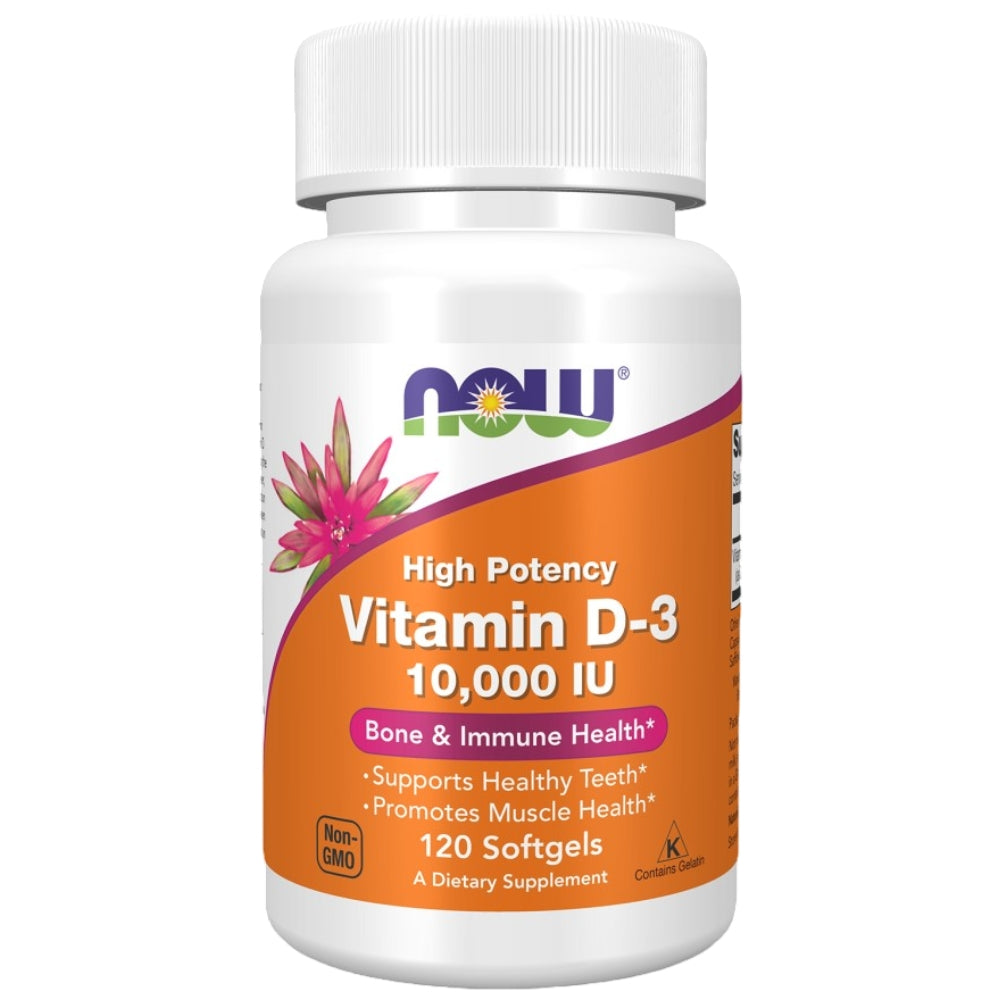 Vitamina D3 10.000IU - 120 Softgel / 120 Serv