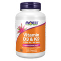 Vitamina D3+ K2 1000 IU /45 mcg  - 240 Vcaps / 240 Serv