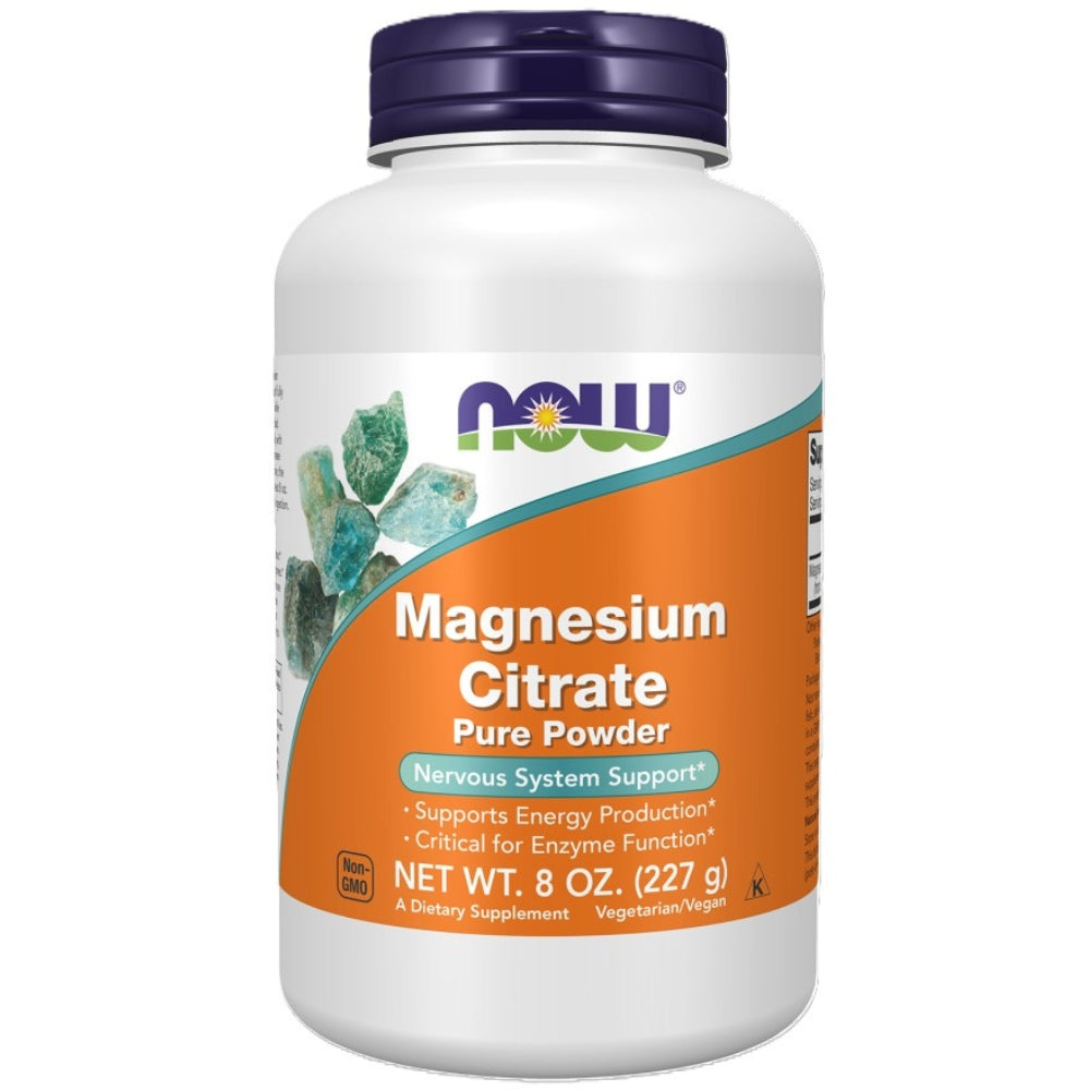 Citrato de magnesio puro en polvo 227gr / 76ser