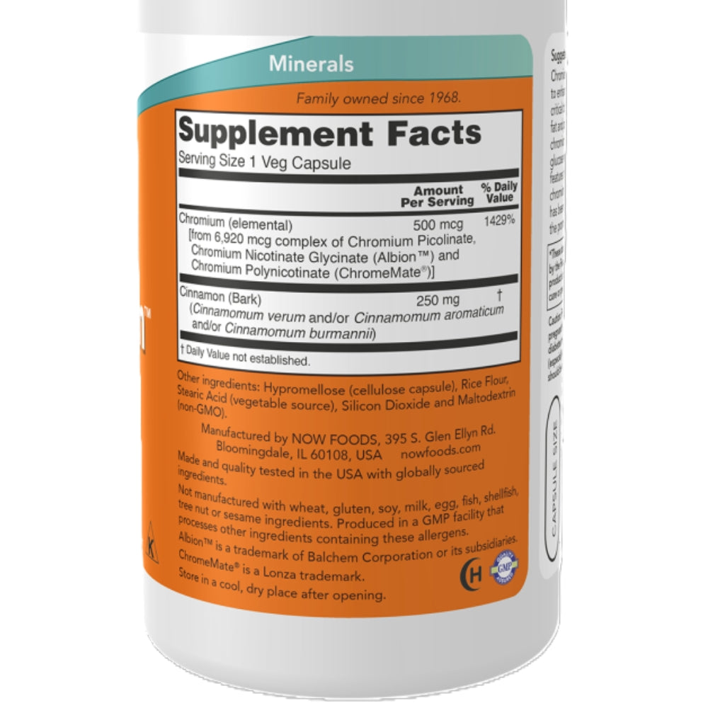 Tri-Cromo 500mcg +Canela