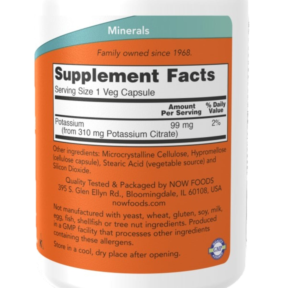 Citrato de Potasio 99mg - 180vcap / 180serv
