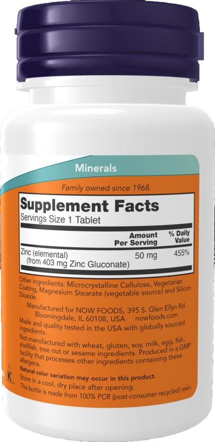 Zinc 50Mg