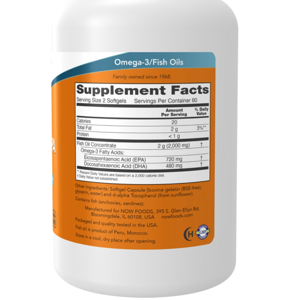 Super Omega EPA  120 Softgels / 60 Serv