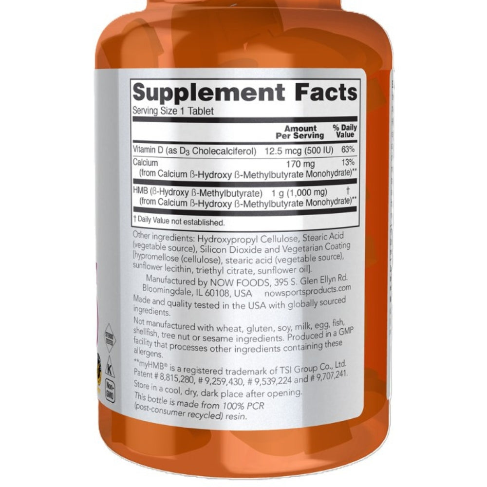 HMB 1000Mg - 90 Tab / 90 Serv
