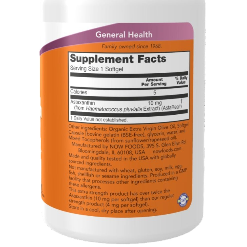 Astaxantina AstaReal® 10mg  30softgel / 30serv