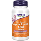 Ácido Alfa Lipoico 600mg / 60Vcaps/ 60 Serv
