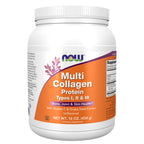 Multi Colágeno Tipos I, II, III Sin Sabor 454gr / 35 Serv