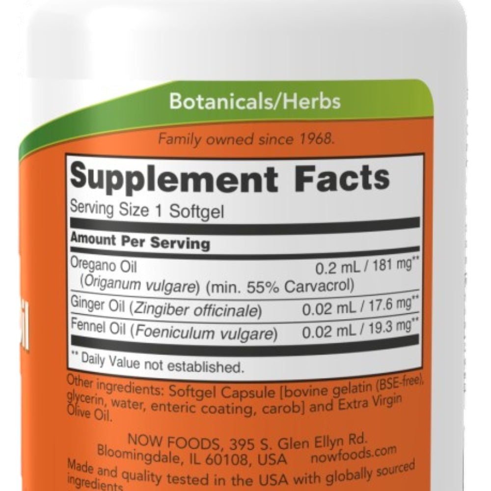 Aceite de Orégano- Carvacrol 90soft / 90serv