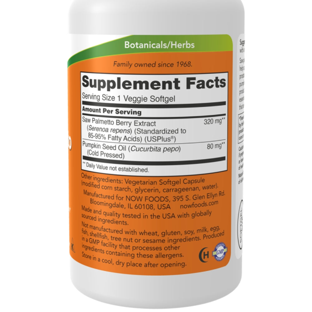 Saw Palmetto 320 Mg / 90 Vcap - 90 Serv