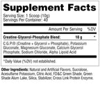 C.G.P.® Creatina-Glicerol-Fosfato 400gr / 40serv