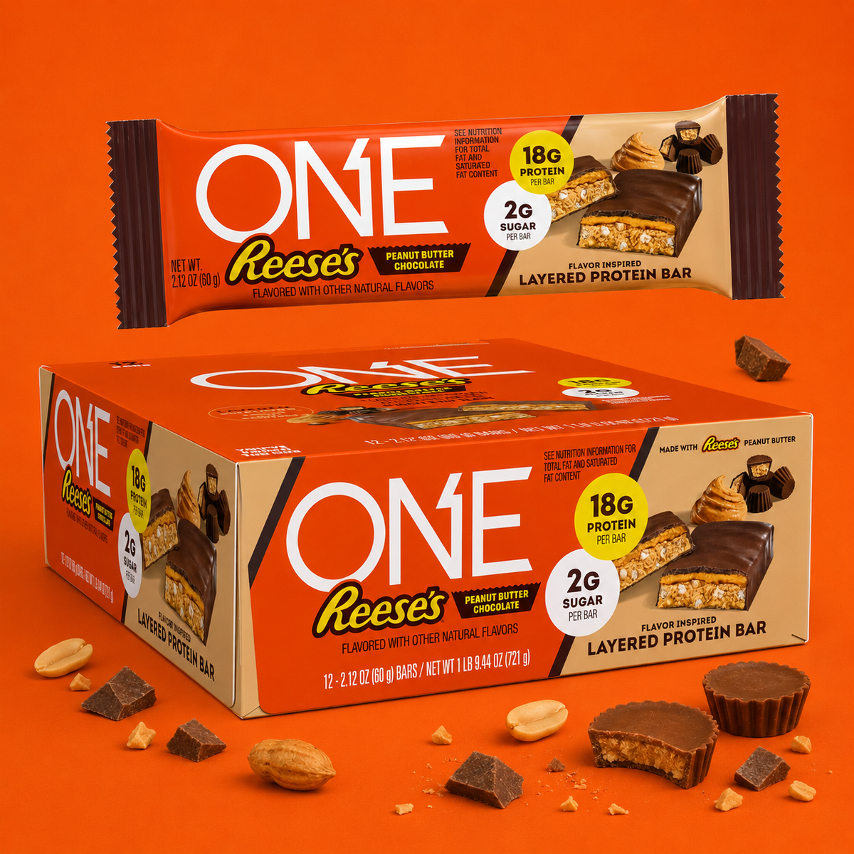 One Barras 720gr / 12barras