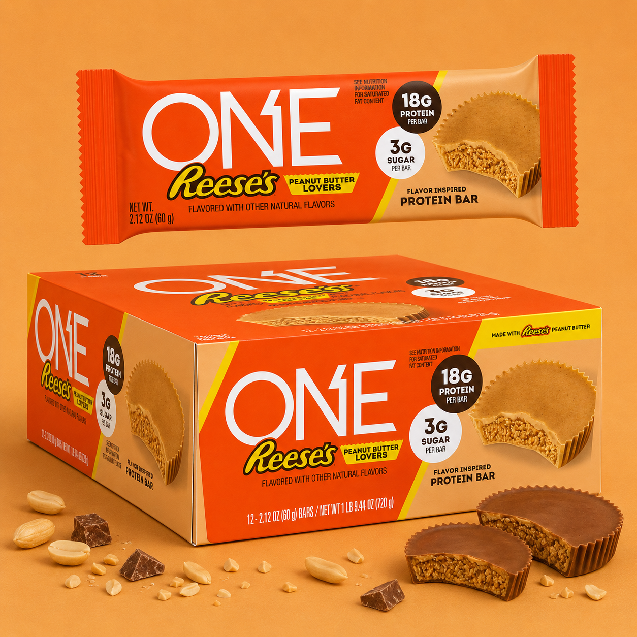 One Barras 720gr / 12barras