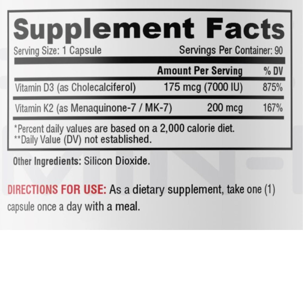 Vitamina D3+K2