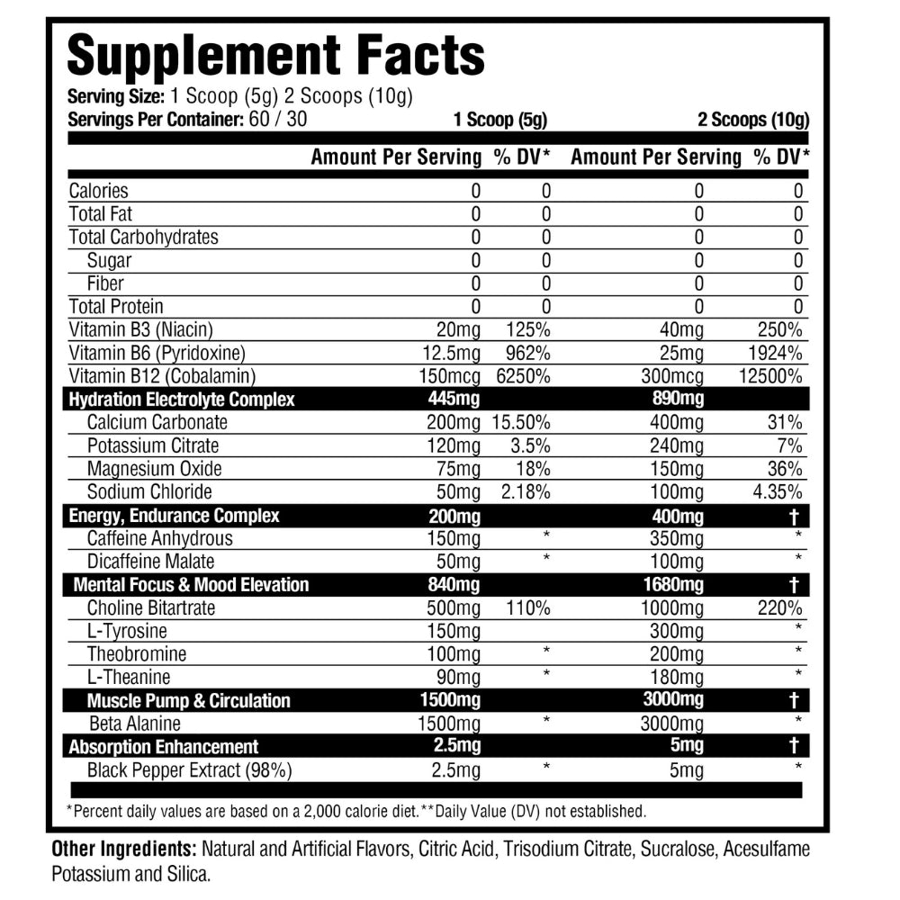 ESP Pre-Entreno 300gr / 45serv