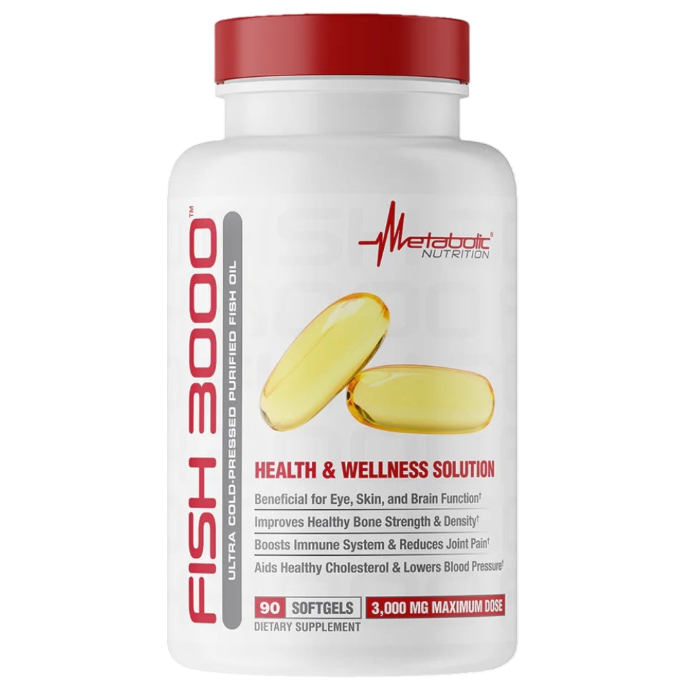 Aceite de Hígado de Bacalao 3000mg / 90softgel / 30serv