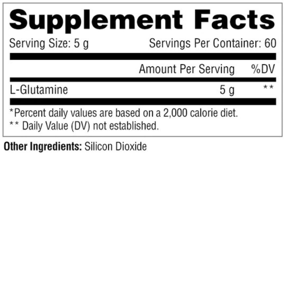 Glutamina 300gr / 60serv