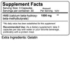 HMB 1000mg / 90cap / 30Serv