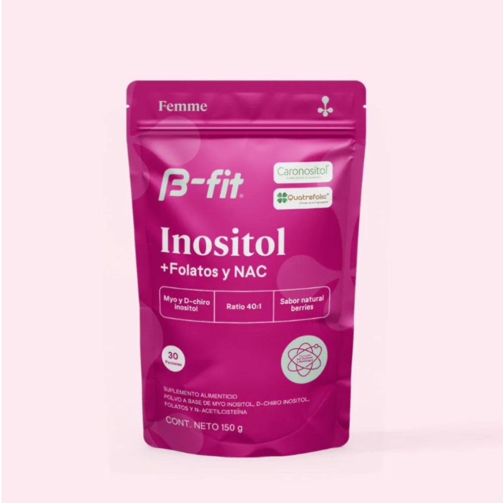 Inositol 40:1 +Folato Quatrefolic® + NAC - 150gr / 30 Serv