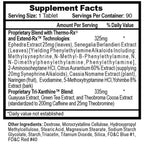 Lipodrene Hardcore 90cap / 90serv