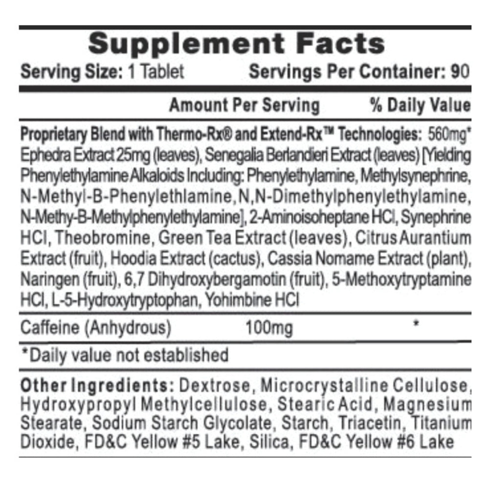 Lipodrene Original 90cap / 90serv