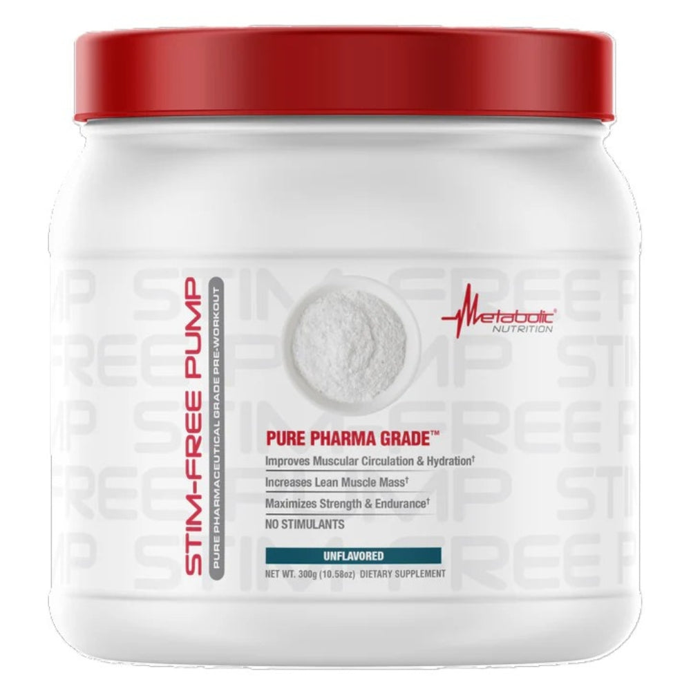 Stim Free Pump - Pre Entreno Libre de Estimulantes 300 gr/ 30 serv