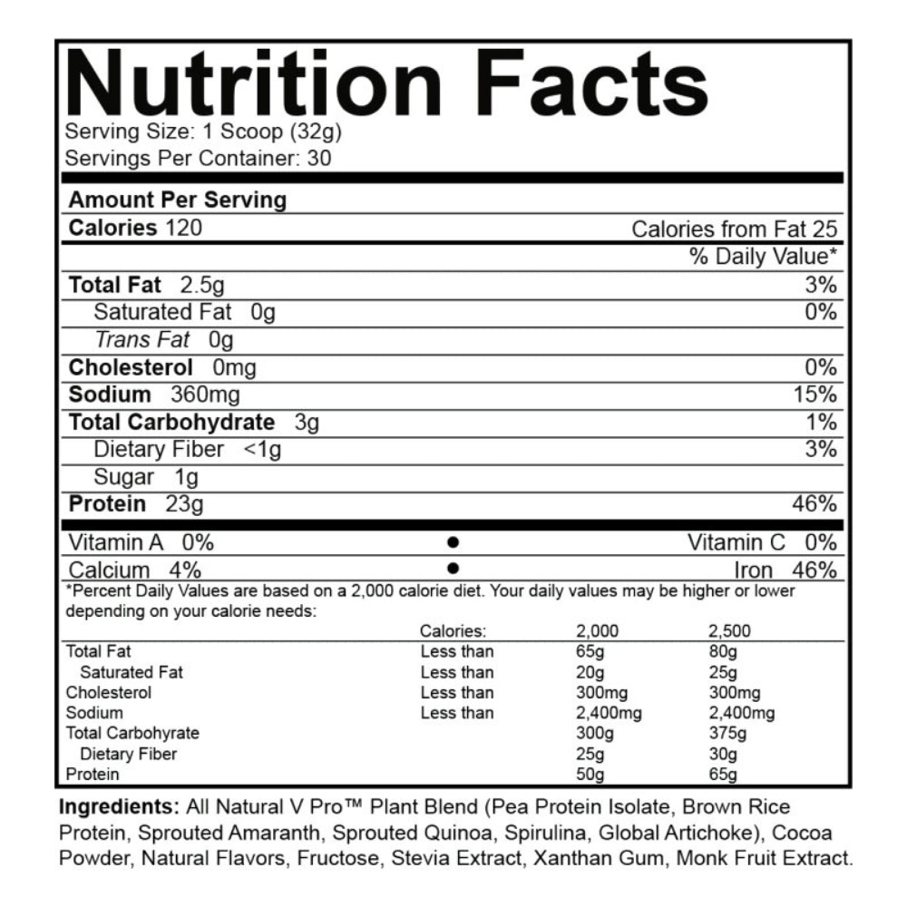 Vpro Proteína Vegana 2lbs / 30serv