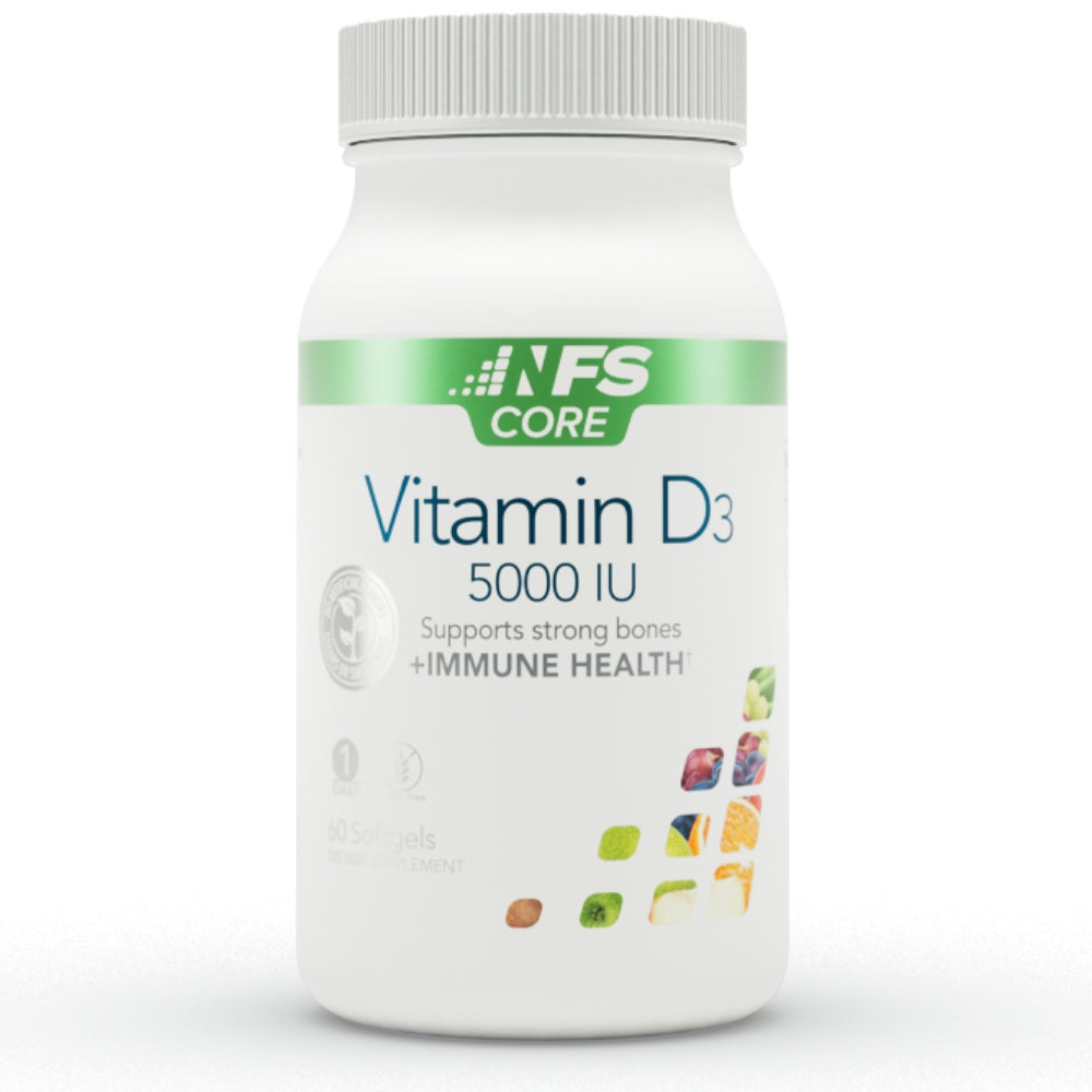 Vitamina D3 5000 IU 60soft / 60serv