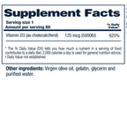 Vitamina D3 5000 IU 60soft / 60serv