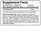 Yohimbina HCI 90cap / 90Serv